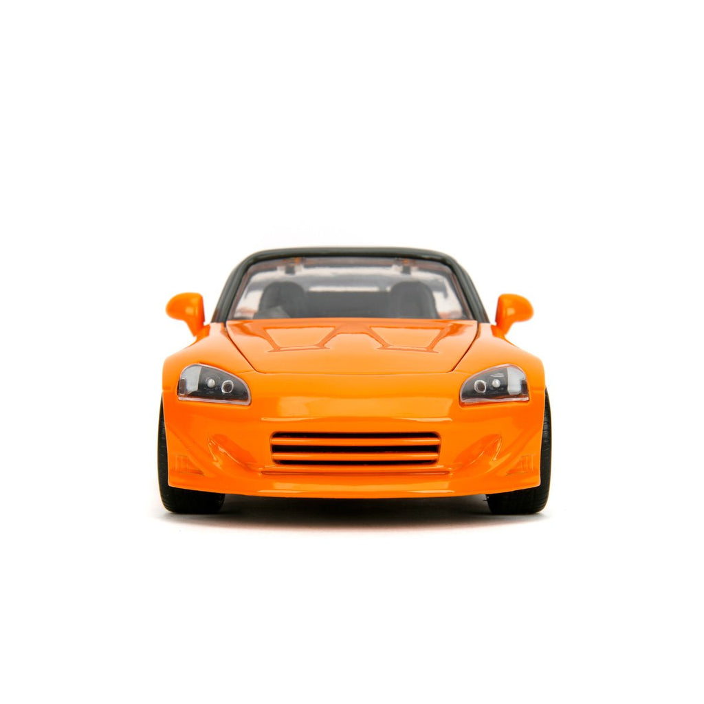 Naruto: Shippuden 2001 Honda S2000 1:24 Scale Die-Cast Metal Vehicle with Figure