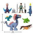 Jurassic World Imaginext Land Air Sea Action Figure Multipack