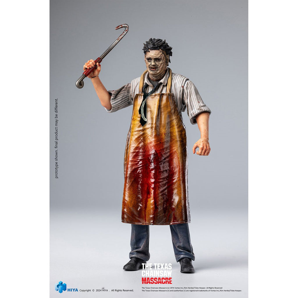 Texas Chainsaw Massacre 1974 Exquisite Mini Leatherface Killing Mask 1:18 Scale Action Figure - Previews Exclusive