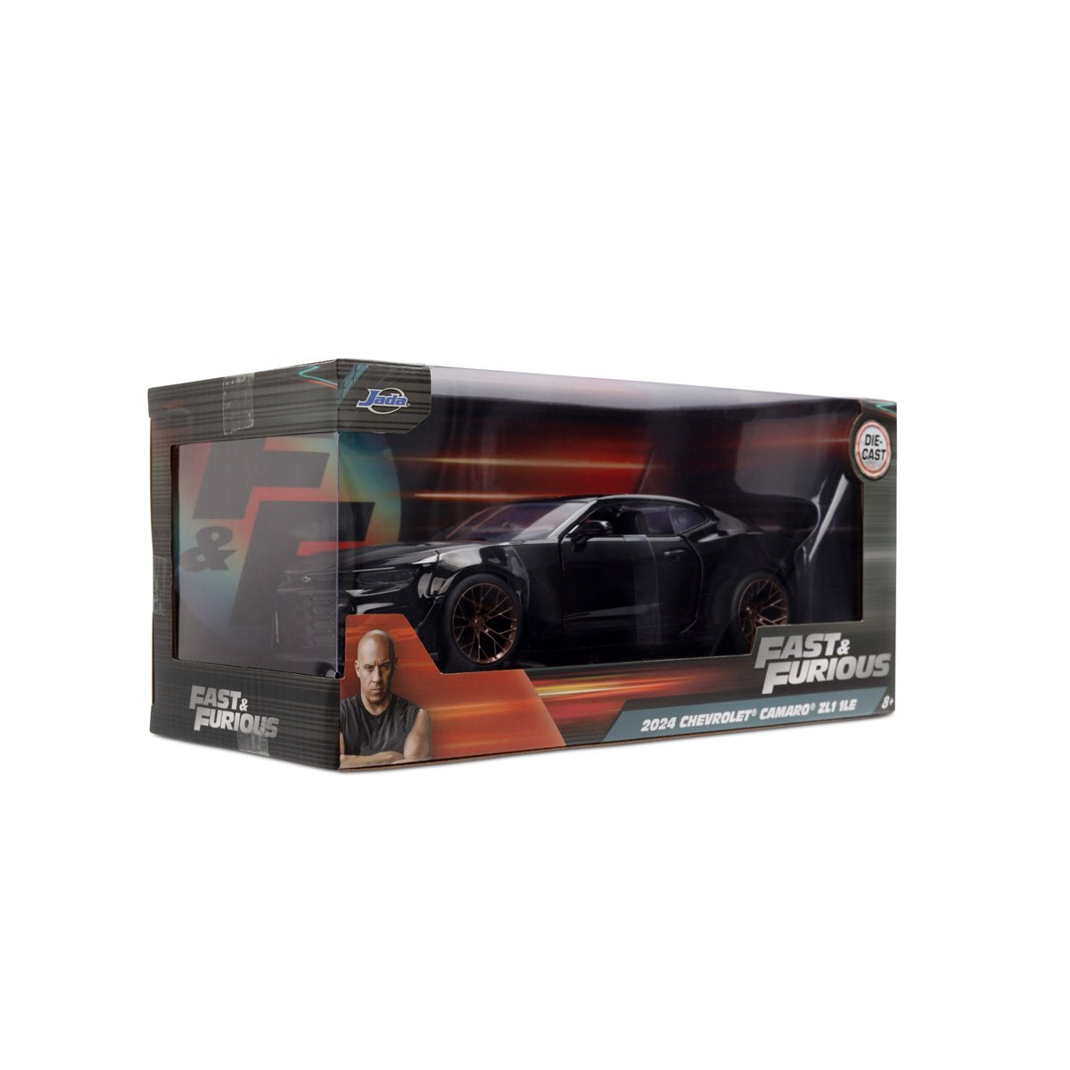 Fast and the Furious 2024 Chevrolet Camaro ZL1 1LE 1:24 Scale Die-Cast Metal Vehicle