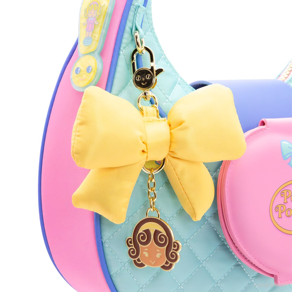 Polly Pocket Mystery Blind-Box Random Puffy Bow Bag Charm