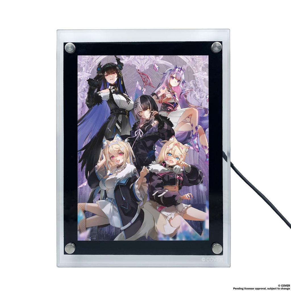 Hololive Advent Group LED Poster