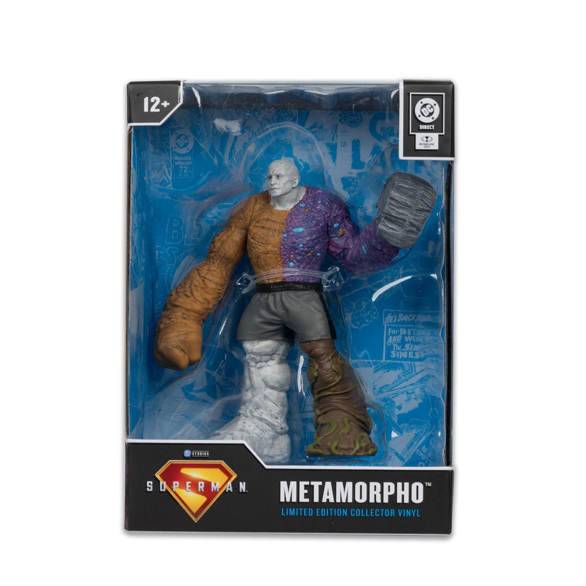 DC Direct Collector Vinyl Wave 3 Superman Movie Metamorpho Limited Edition 4 1/2-Inch Scale Posed Figure