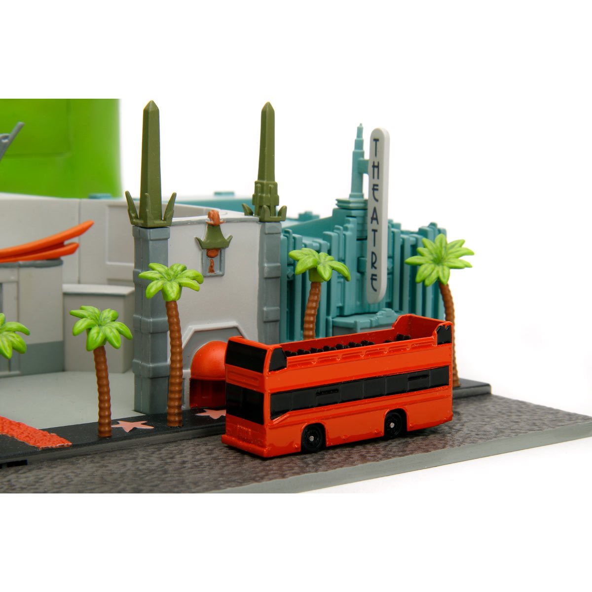 Hollywood Walk of Fame 100th Anniversary Nano Hollywood Rides Nano Scene Diorama with Vehicles