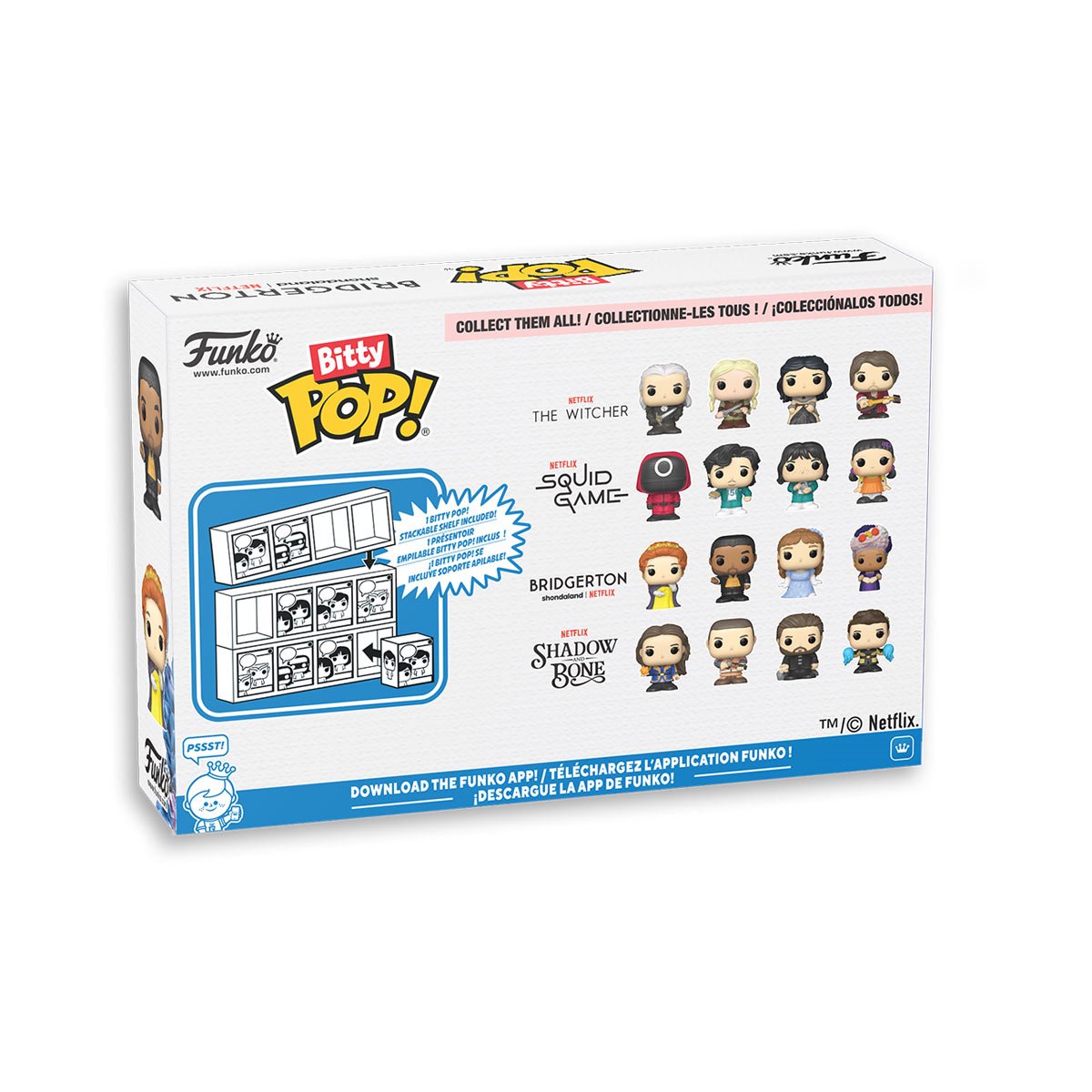 Netflix Bridgerton Penelope Featherington Funko Bitty Pop! Mini-Figure 4-Pack