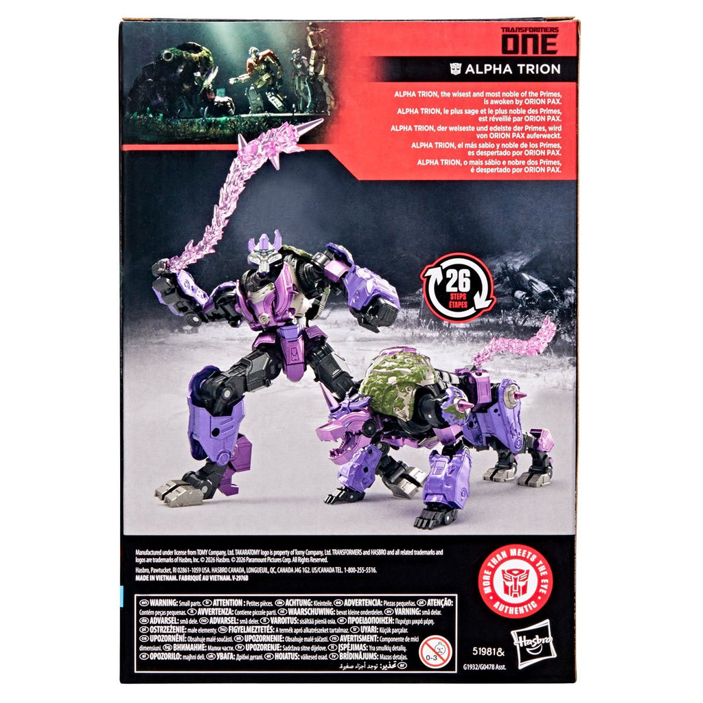 Transformers Studio Series Voyager Class Transformers One Alpha Trion