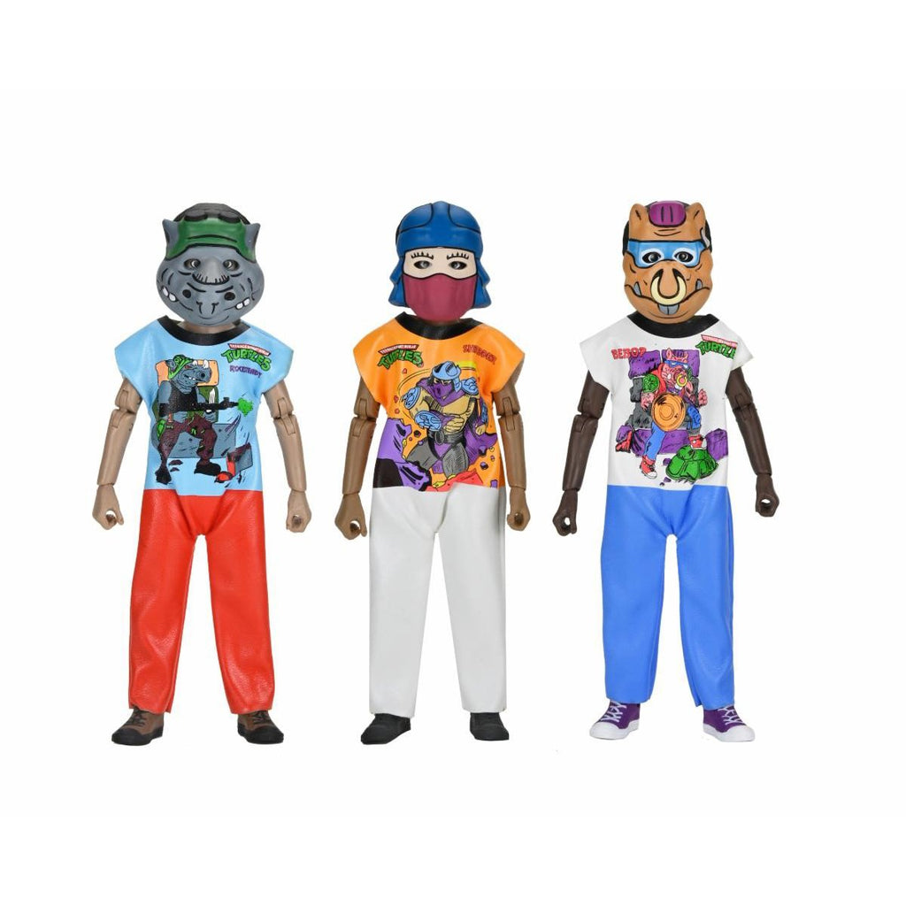 Ben Cooper x Teenage Mutant Ninja Turtles (1987 Cartoon) Costume Series 12 6-Inch Clothed Figure Set of 7