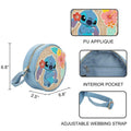 Lilo and Stitch Stitch Tropical Woven Crossbody Bag