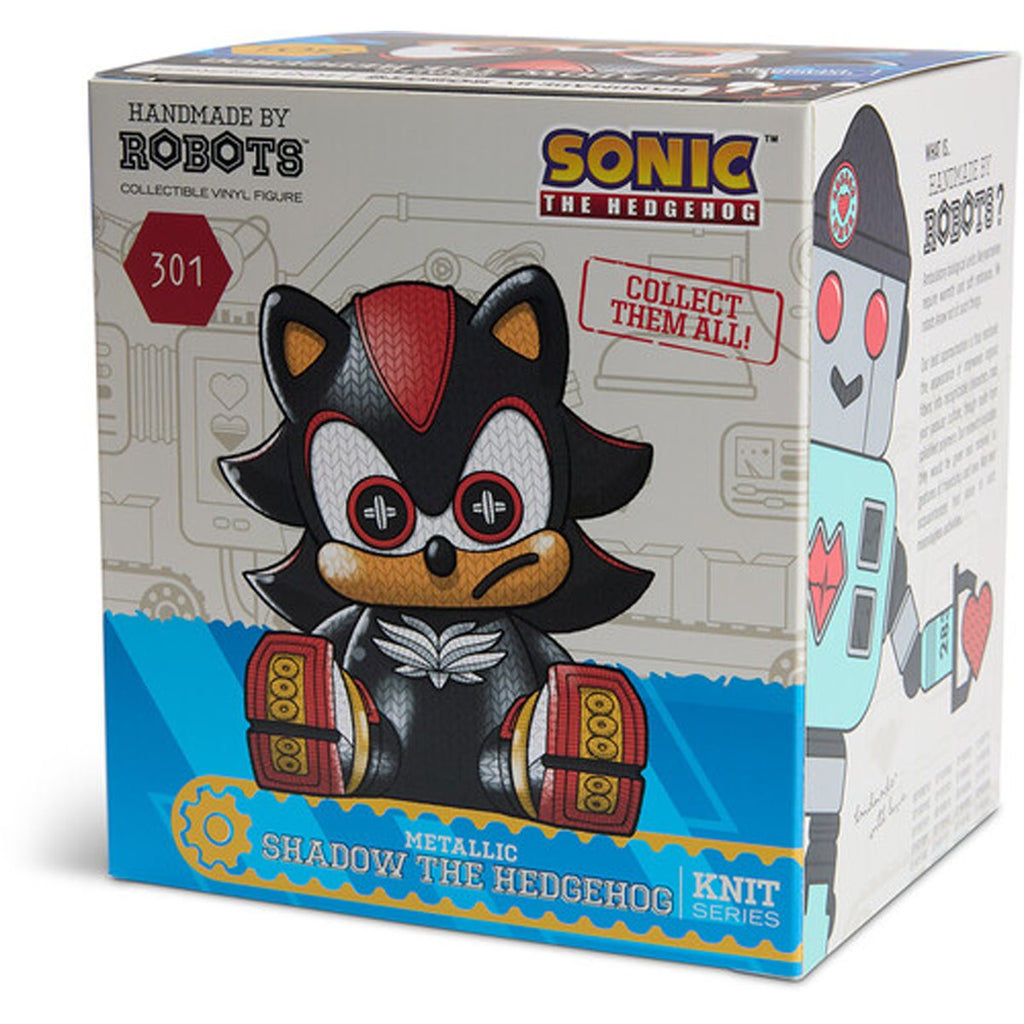 Sonic the Hedgehog Shadow #301 Metallic Handmade By Robots Vinyl Figure