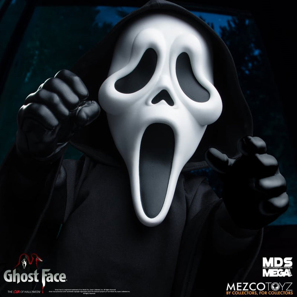 Ghost Face Mezco Designer Series Mega Scale 15-Inch Doll - ReRun