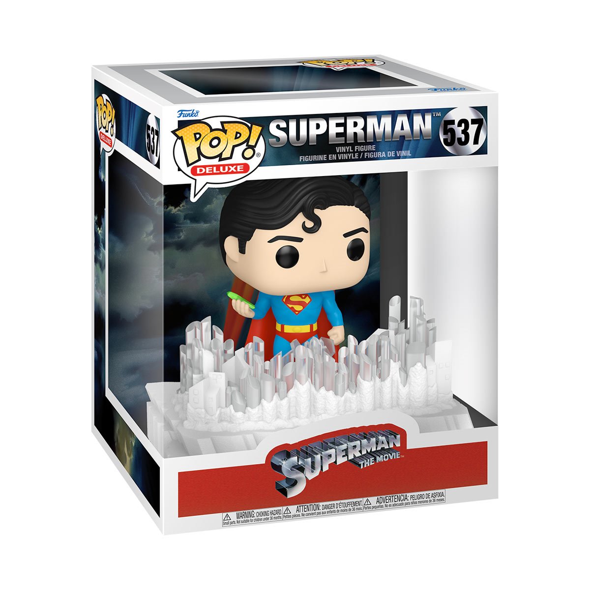 Superman 1978 Superman Fortress of Solitude Deluxe Funko Pop Vinyl Figure #537