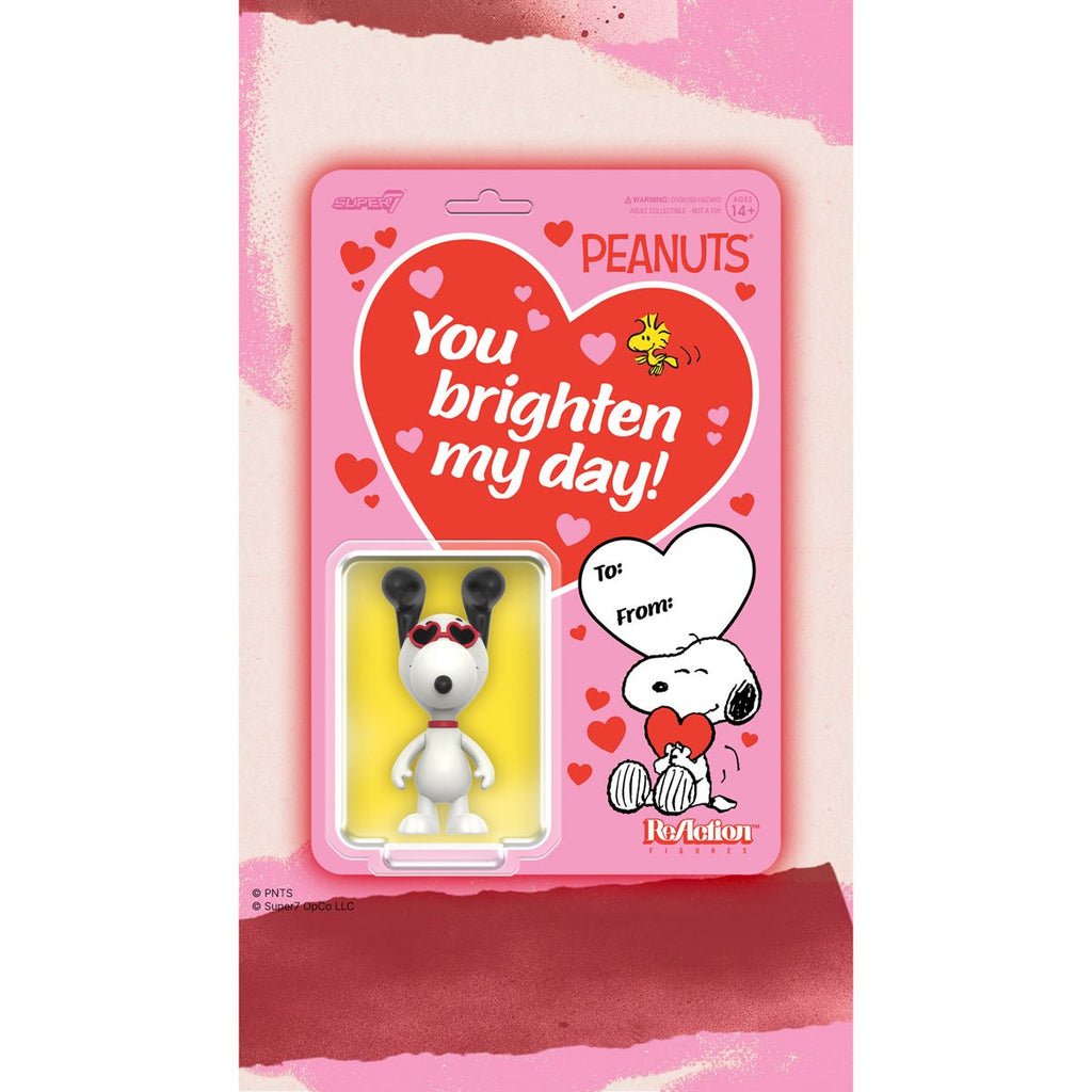 Peanuts Snoopy (Heart Eyes) 3 3/4-Inch ReAction Figure