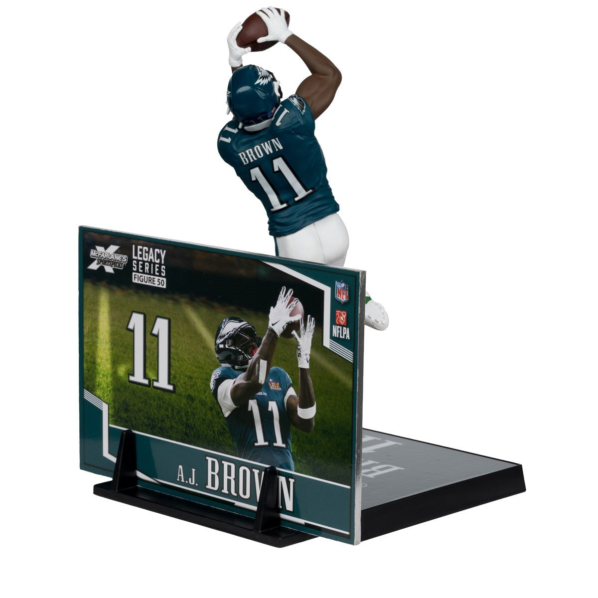 NFL SportsPicks 2025 Philadelphia Eagles A.J. Brown Super Bowl Edition 7-Inch Posed Figure