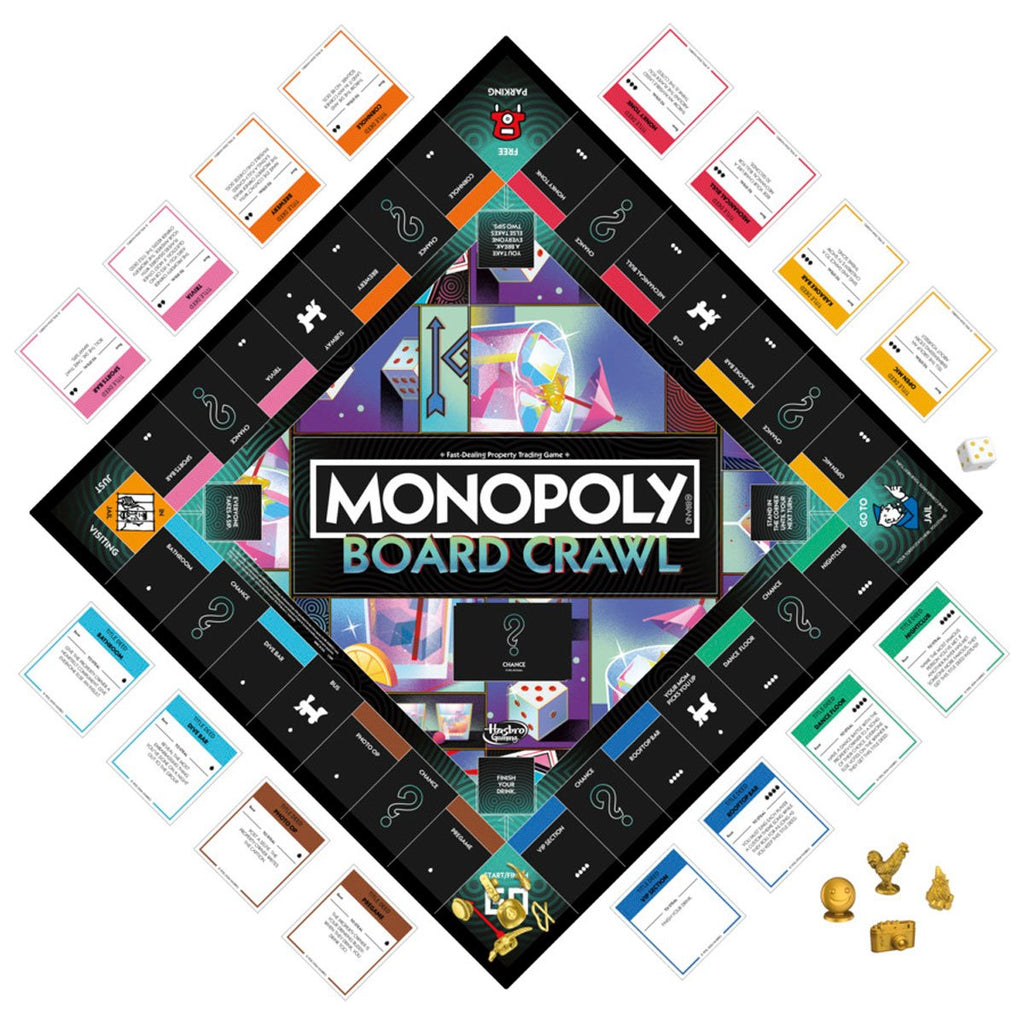 Monopoly Board Crawl Game