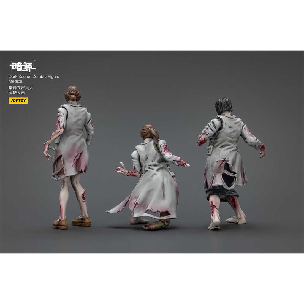 Joy Toy Dark Source Zombie Medics 1:25 Scale Action Figure 3-Pack