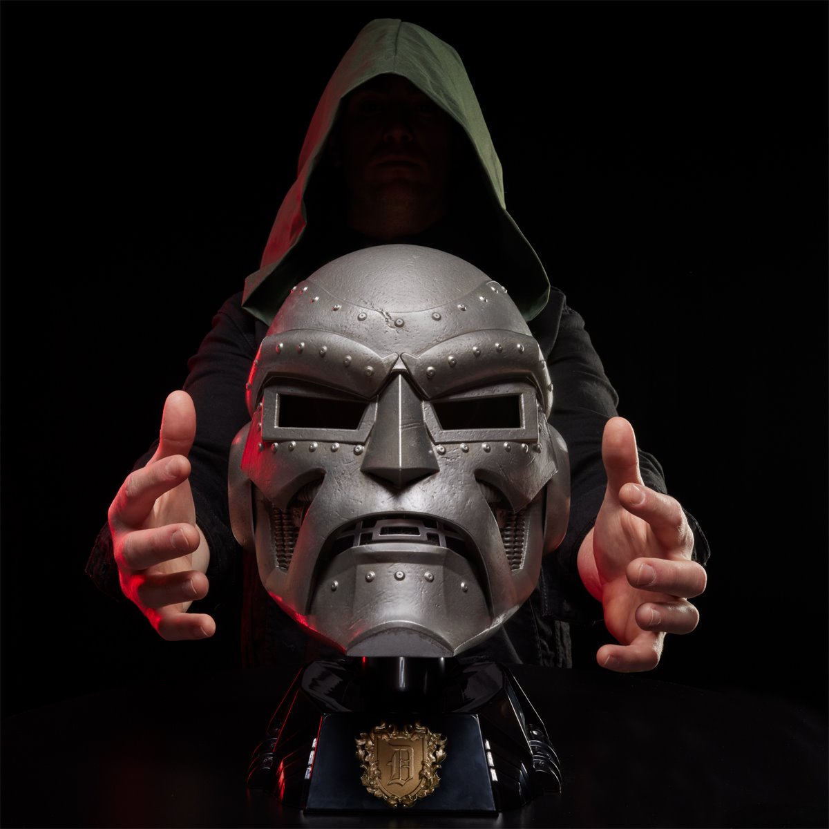Fantastic Four Marvel Legends Doctor Doom Premium Roleplay Helmet Prop Replica