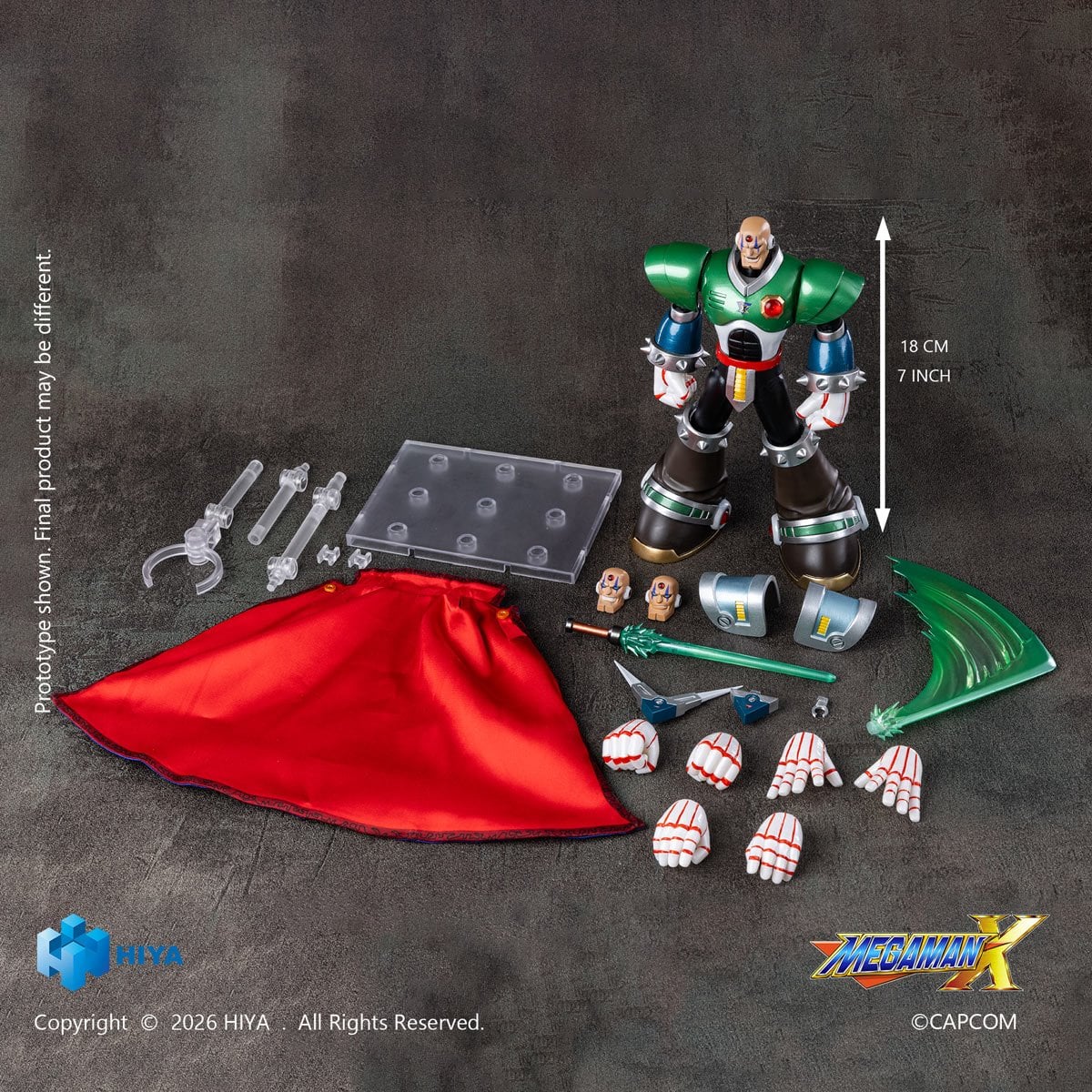 Mega Man X Sigma Exquisite Basic Series Non Scale 7-Inch Action Figure