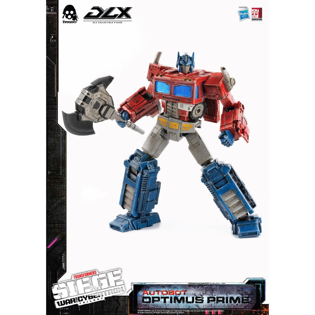 Transformers War for Cybertron Trilogy Optimus Prime DLX Action Figure
