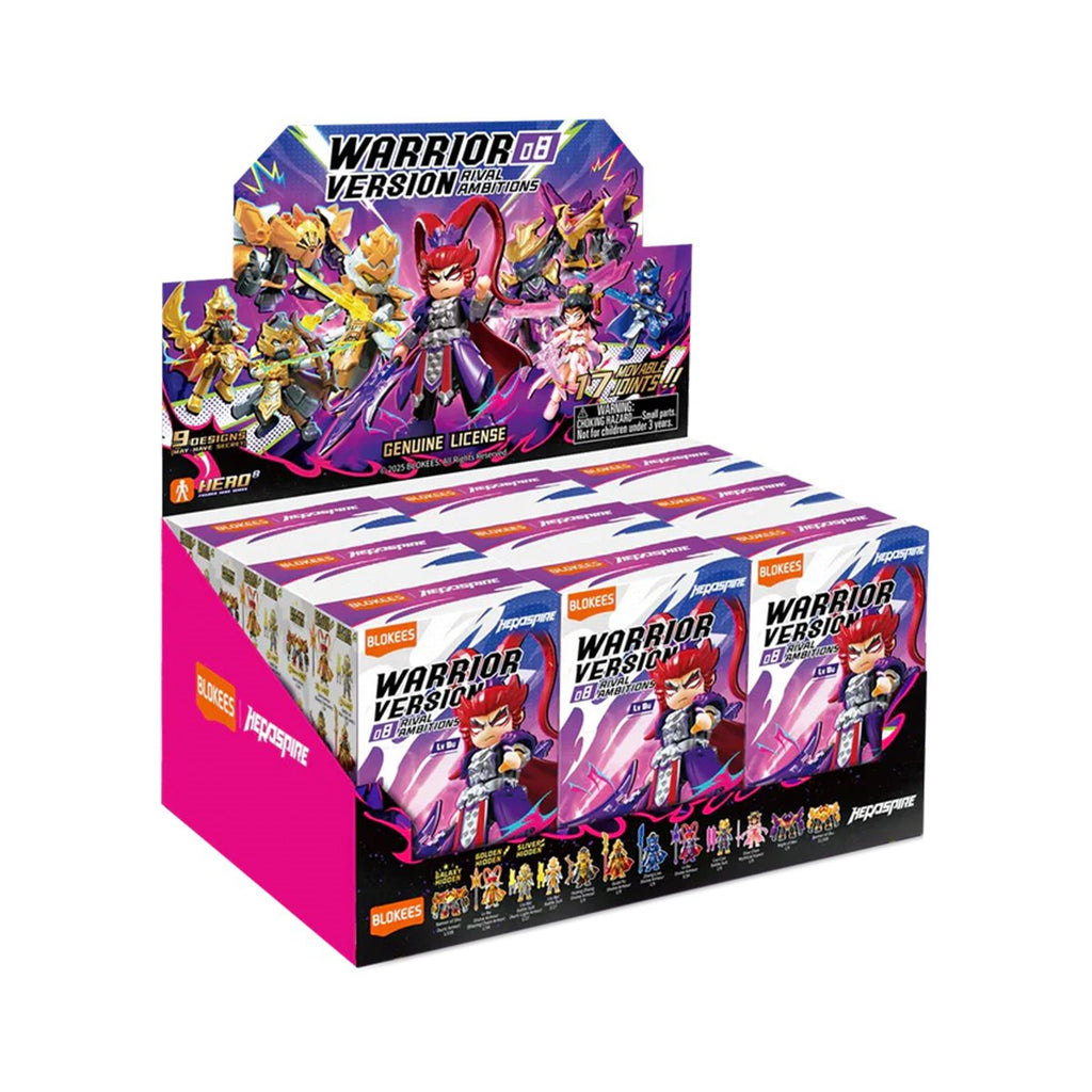 Herospire Warrior Version Wave 8 Rival Ambitions WV08 Mini Model Kit Case of 9