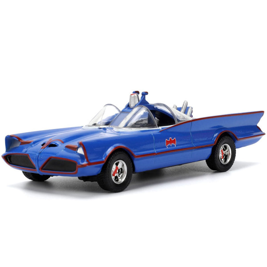 Batman 1966 Batmobile Animated Color Version 1:32 Scale Die-Cast Metal Vehicle