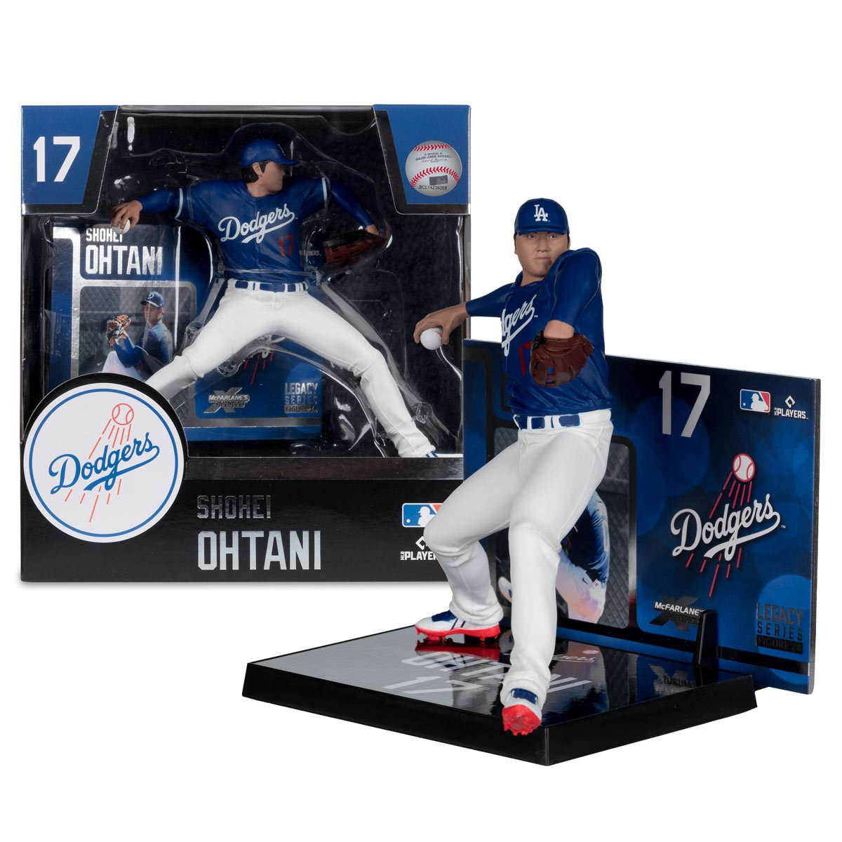 MLB SportsPicks Los Angeles Dodgers Shohei Ohtani Pitching 7-Inch Posed Figure