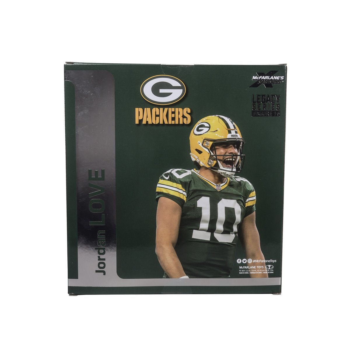 NFL SportsPicks 2024 Wave 1 Green Bay Packers Jordan Love 7-Inch Scale Posed Figure
