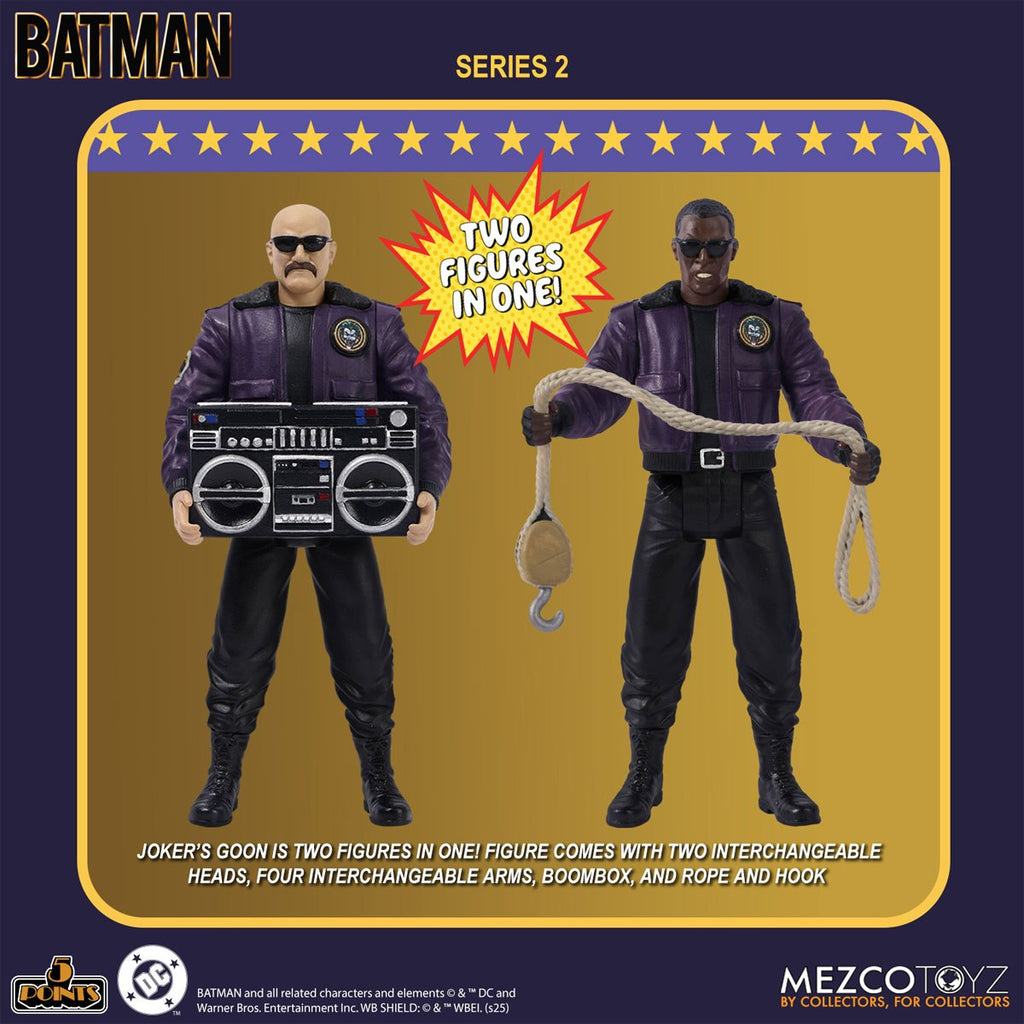 Batman 1989 5 Points Series 2 Action Figure Set of 3