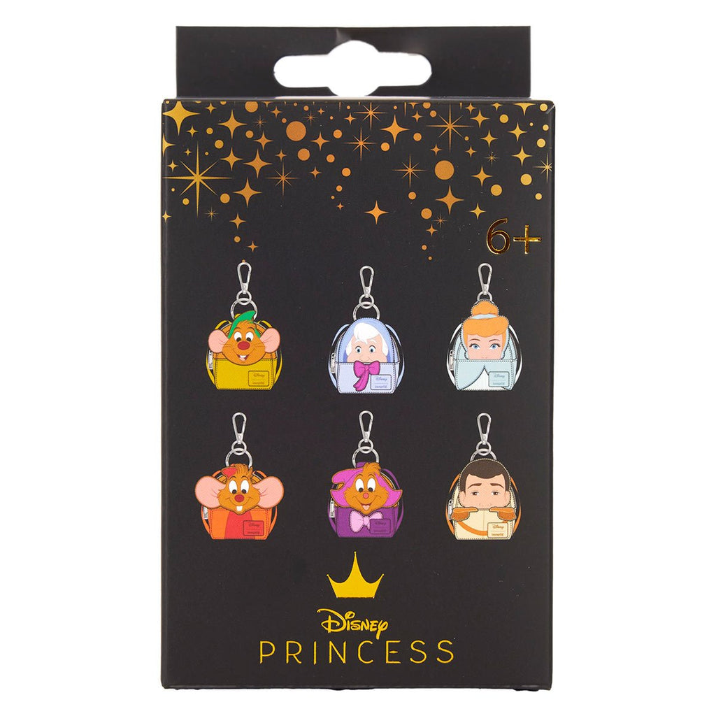 Cinderella 75th Anniversary Mystery Mini Backpack Bag Charm Case of 15