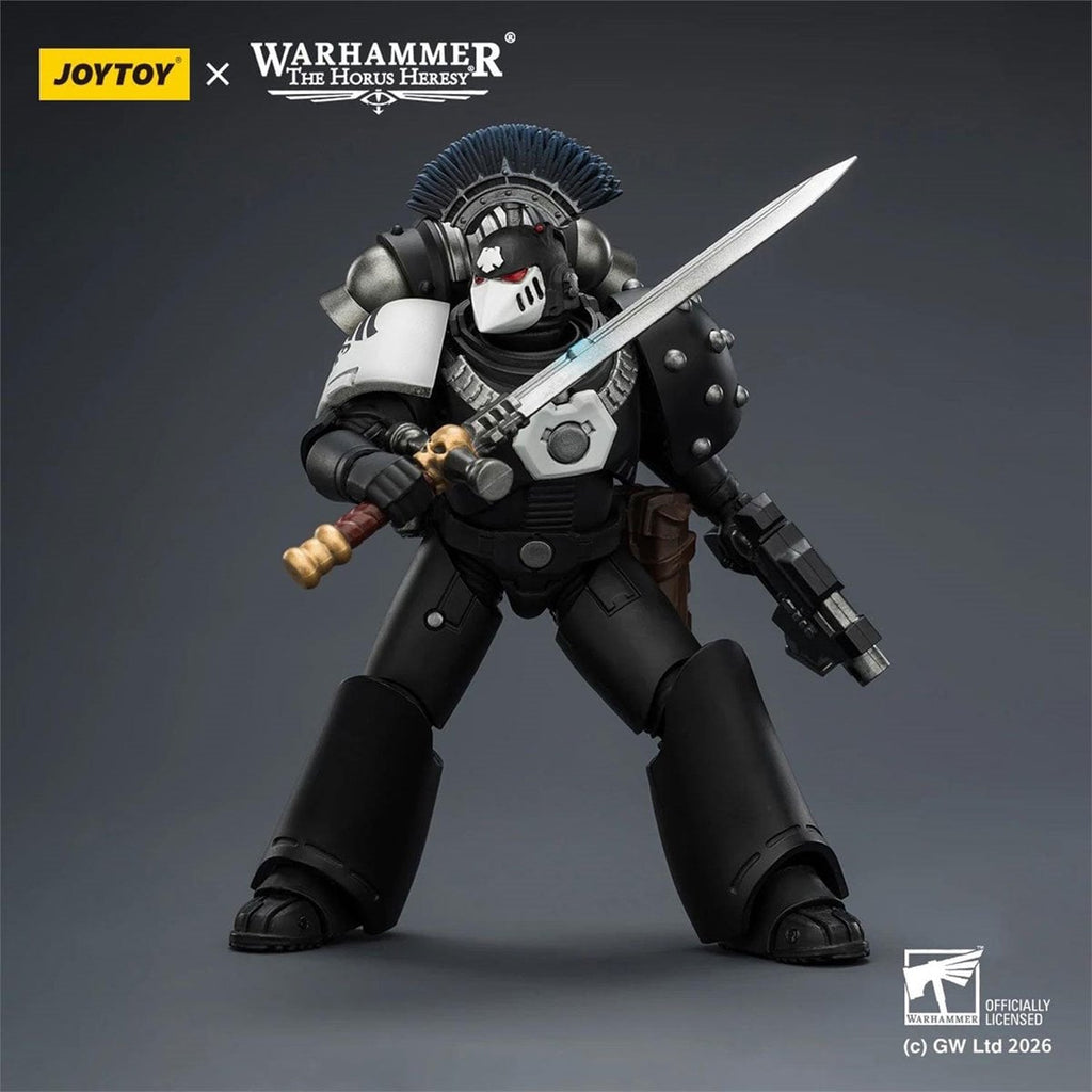 Joy Toy Warhammer The Horus Heresy Raven Guard MKVI Tactical Sergeant 1:18 Scale Action Figure