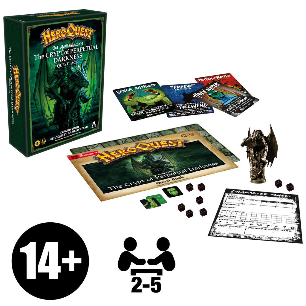 HeroQuest Joe Manganiello's The Crypt of Perpetual Darkness Quest Pack