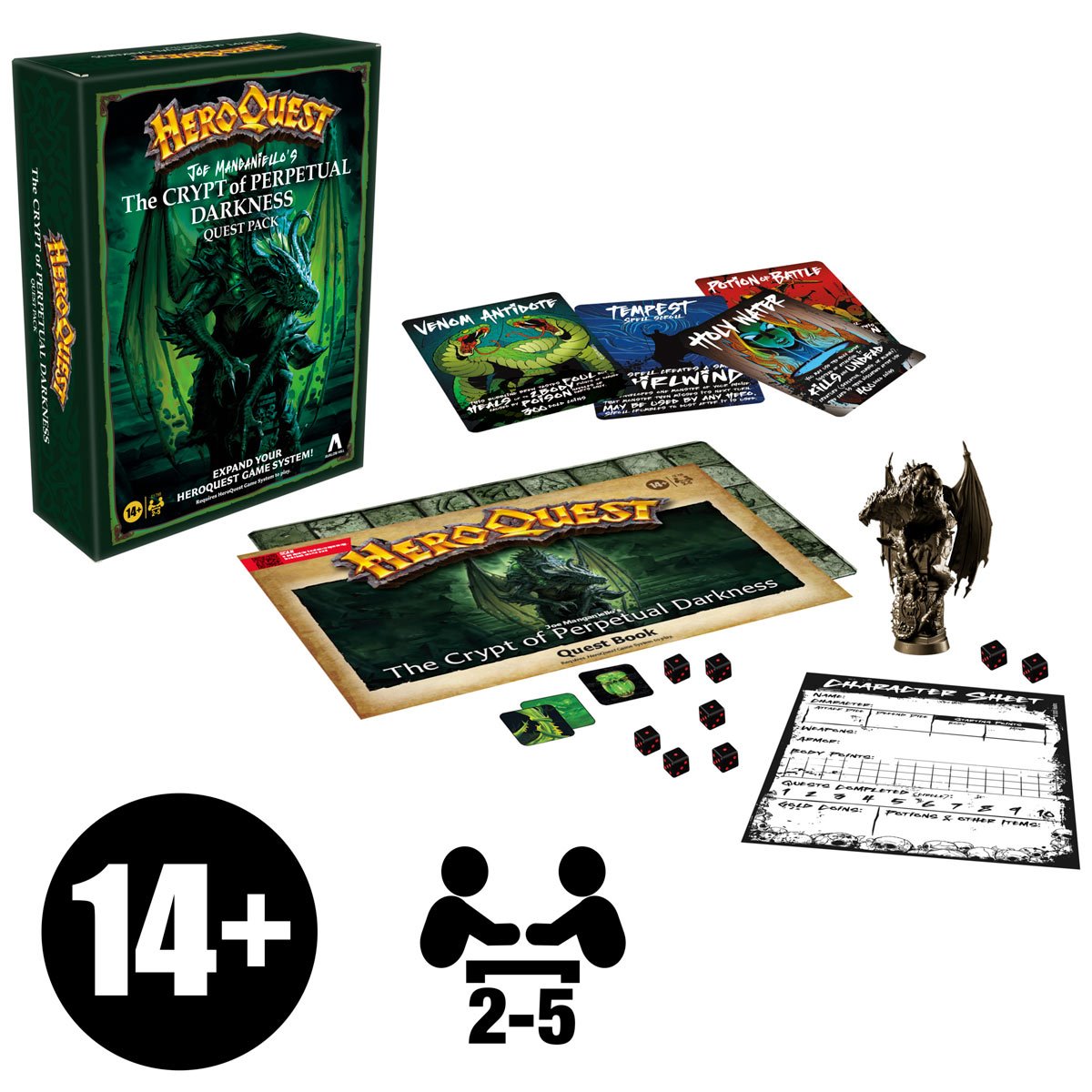 HeroQuest Joe Manganiello's The Crypt of Perpetual Darkness Quest Pack