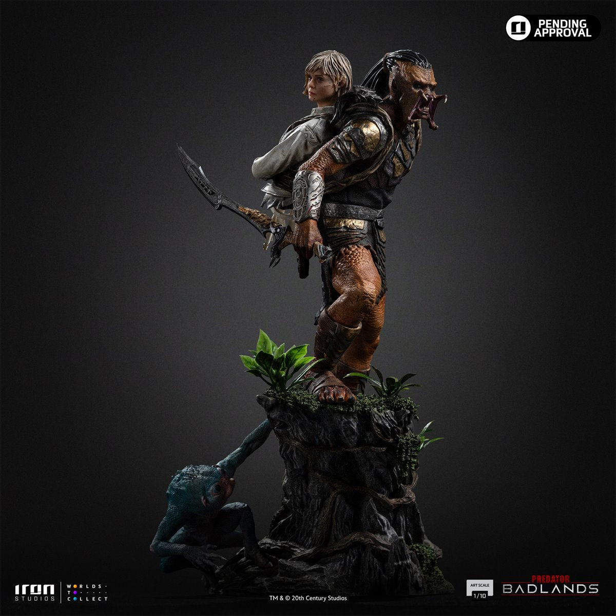 Predator: Badlands Predator Dek and Thia 1:10 Art Scale Statue