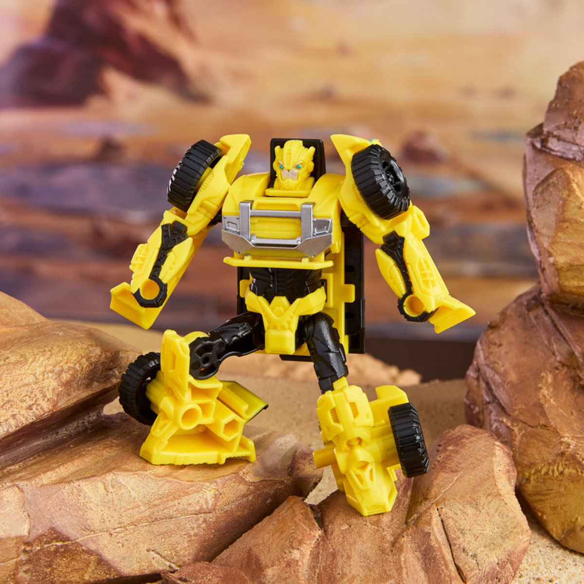 Transformers Cyberworld Bumblebee Cyber Changers 4-Inch Action Figure