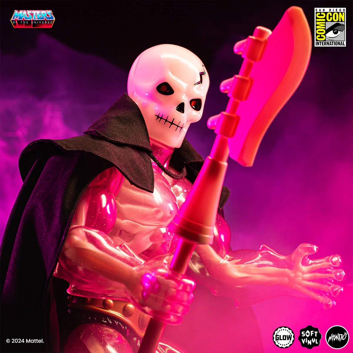 Masters of the Universe Scareglow Cherry Blossom Glow-in-the-Dark Soft Vinyl Figure - SDCC Exclusive
