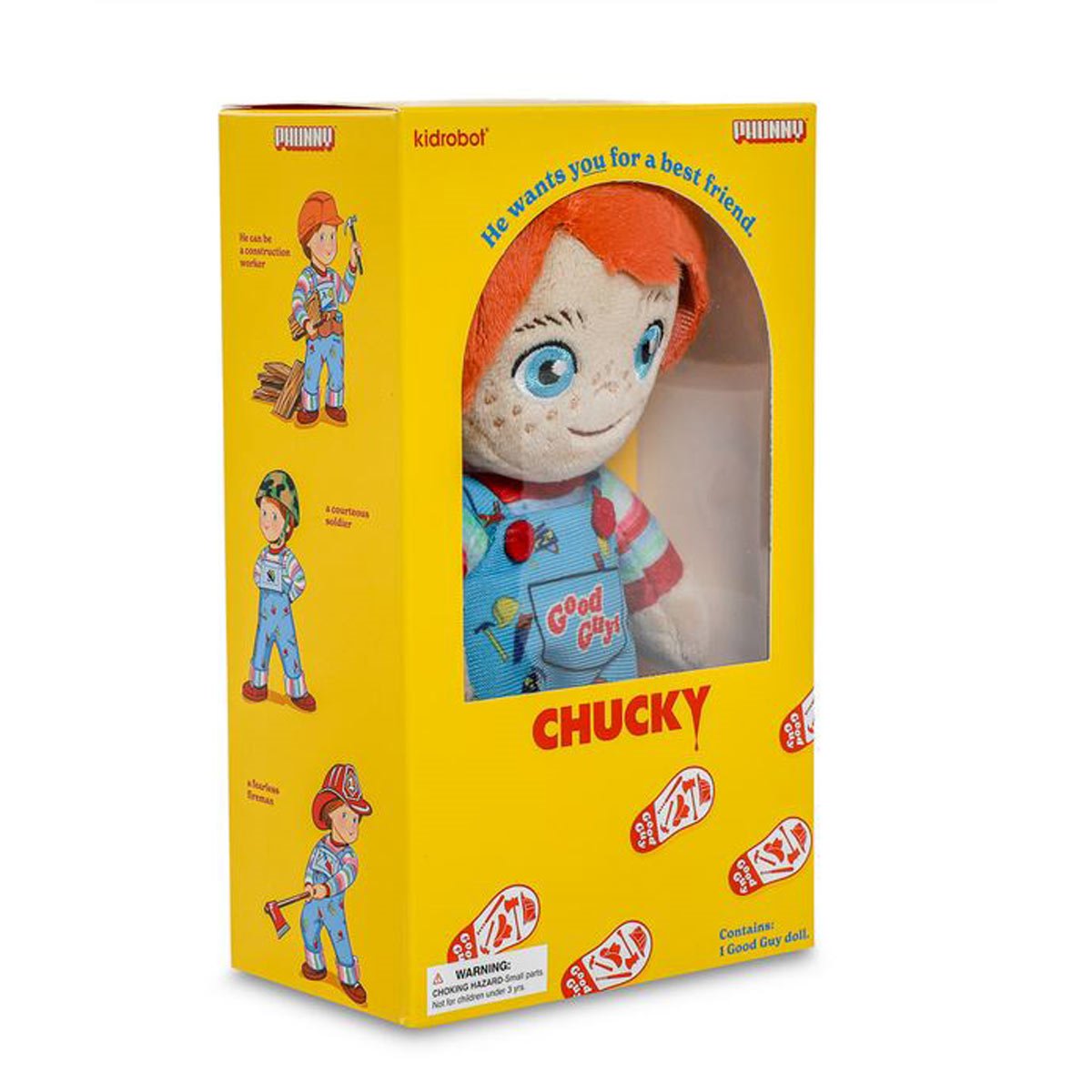 Child's Play 2 Good Guy Chucky Standing Phunny Plush in Box