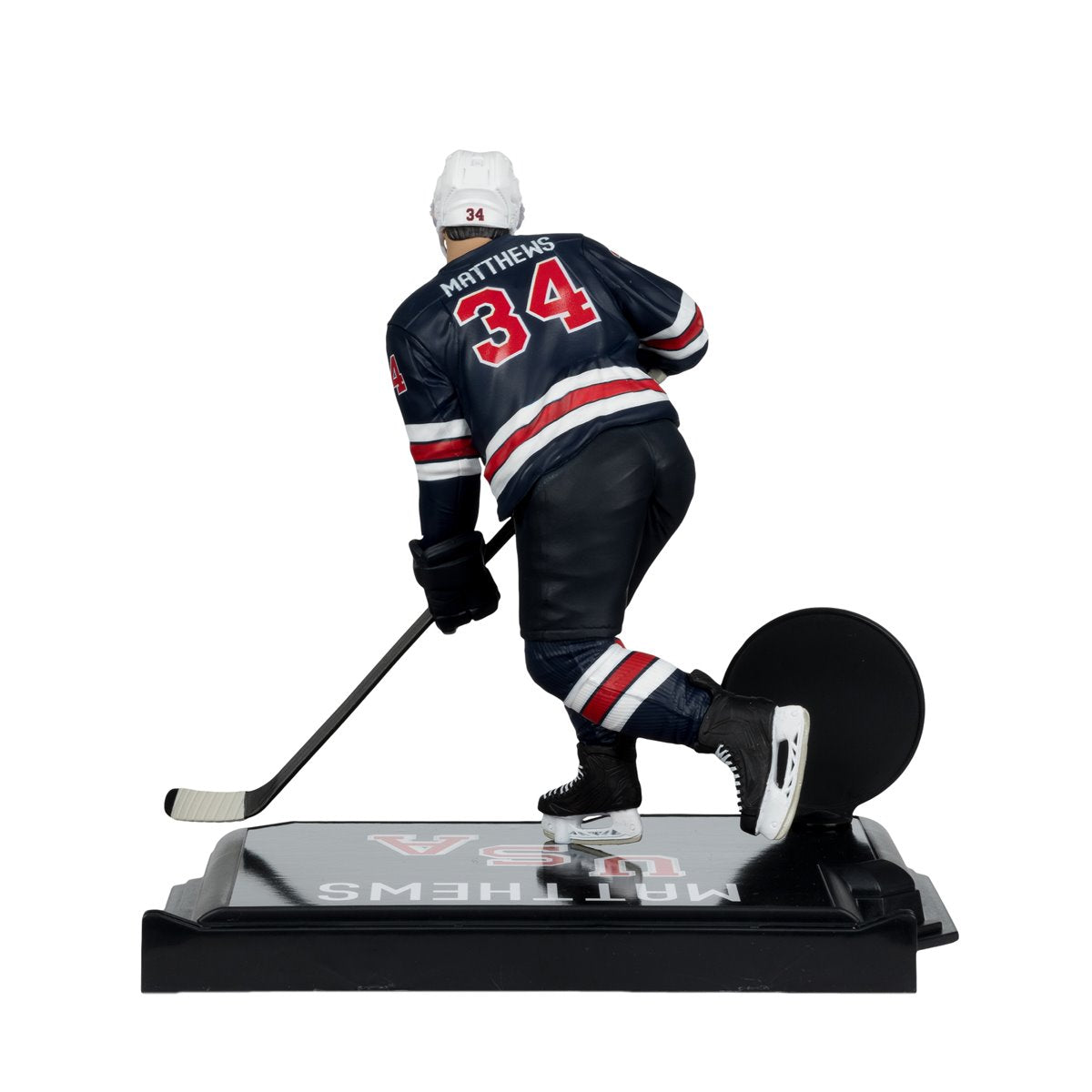 McFarlanes SportsPicks USA Hockey Auston Matthews Olympics 2026 7-Inch Scale Posed Figure