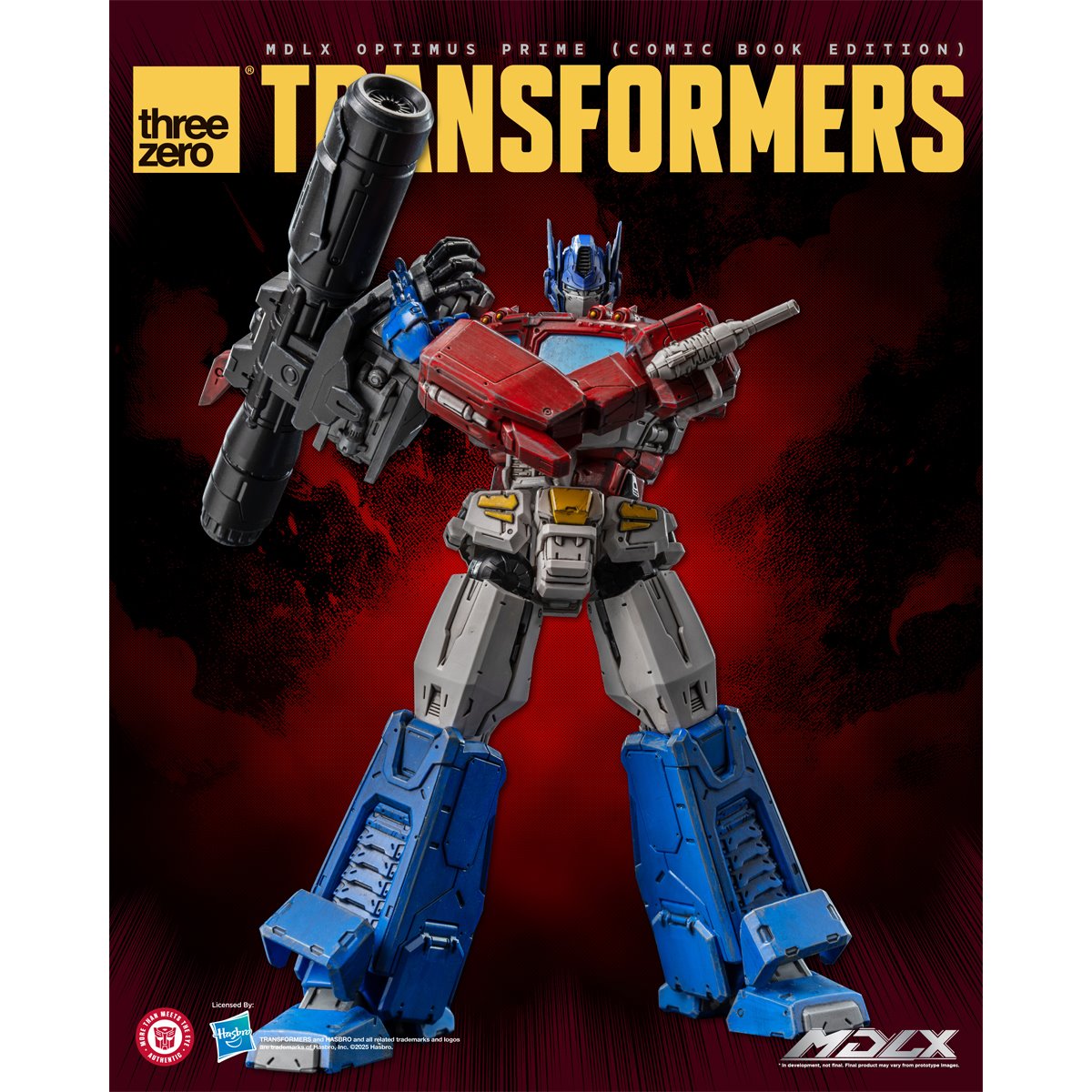Transformers Optimus Prime Comic Book Edition MDLX Action Figure