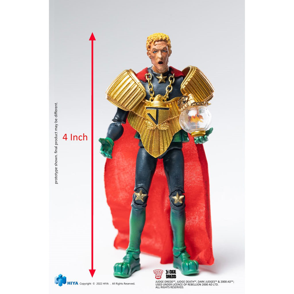 Judge Dredd Chief Judge Caligula Exquisite Mini Series 1:18 Scale Action Figure