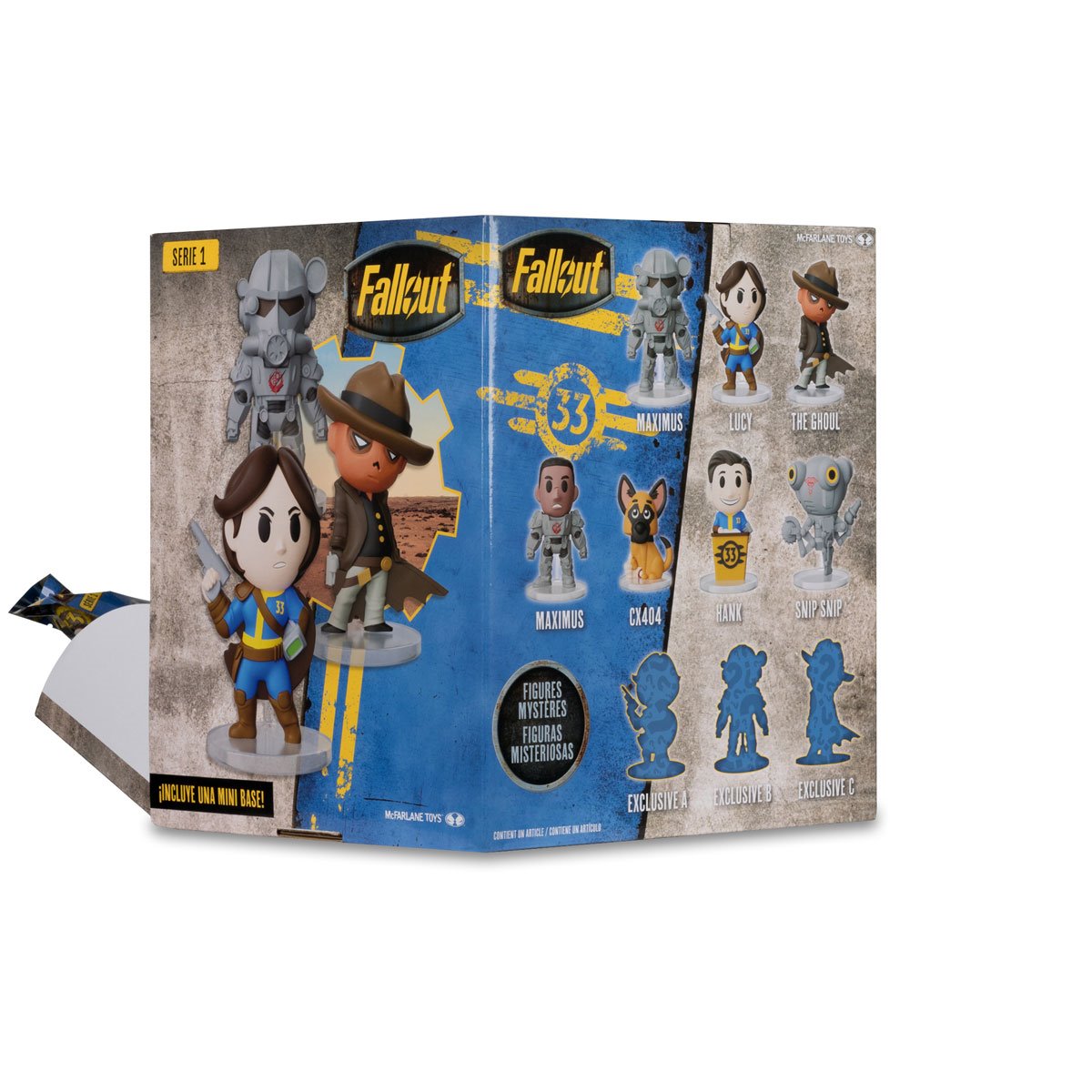 Fallout TV Series 1 2 1/2-Inch Mini-Figure Blind Box Case of 24