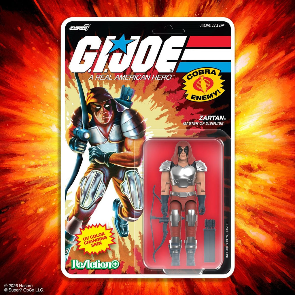 G.I. Joe Zartan (Comic) 3 3/4-Inch ReAction+ Figure