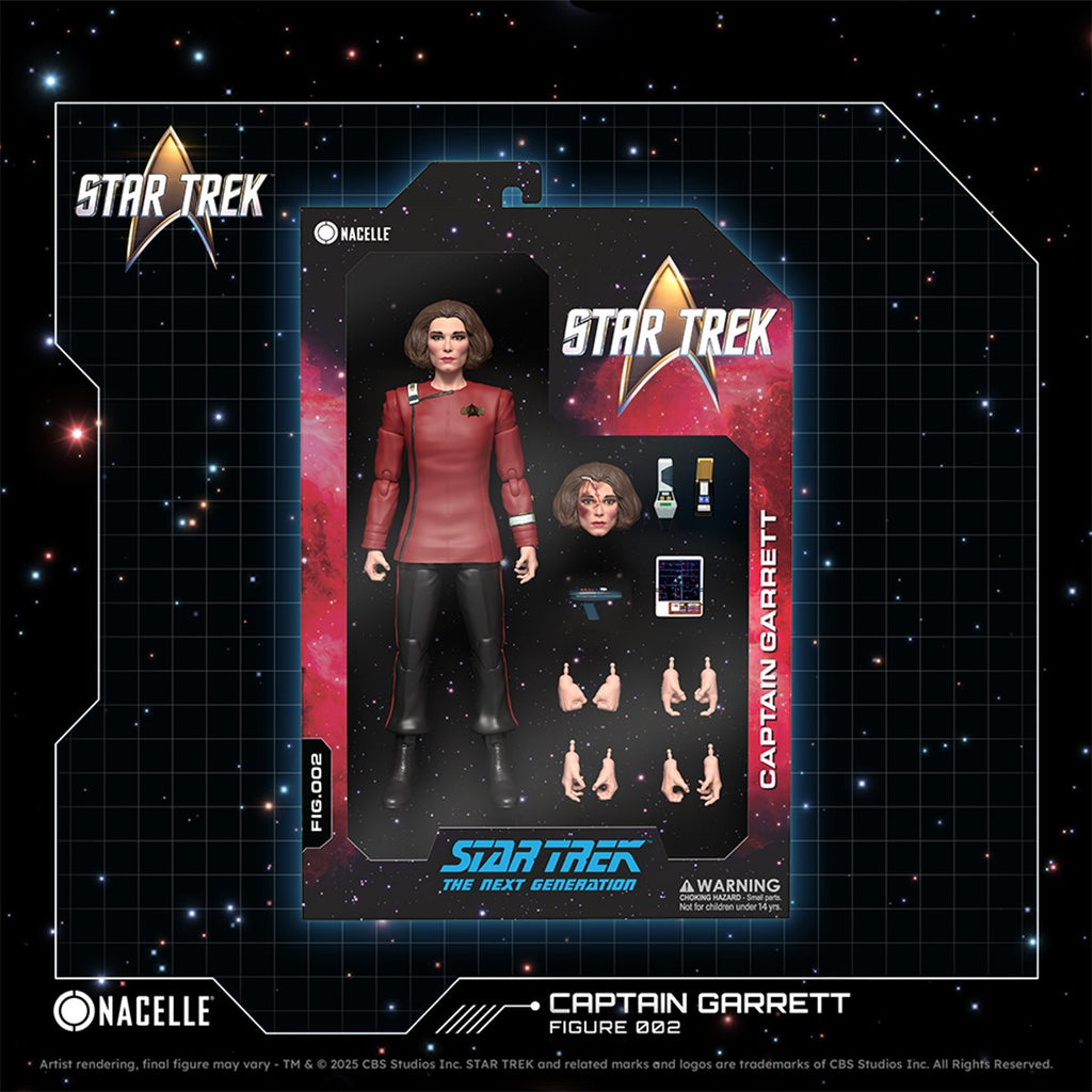 Star Trek: The Next Generation Captain Garrett Action Figure