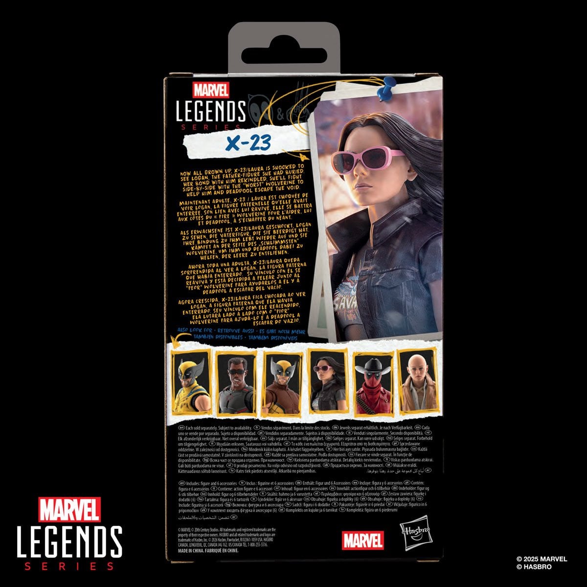 Deadpool & Wolverine Marvel Legends X-23 6-Inch Action Figure