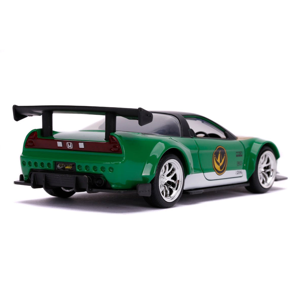 Mighty Morphin Power Rangers Green Ranger 2002 Honda NSX 1:32 Scale Die-Cast Metal Vehicle