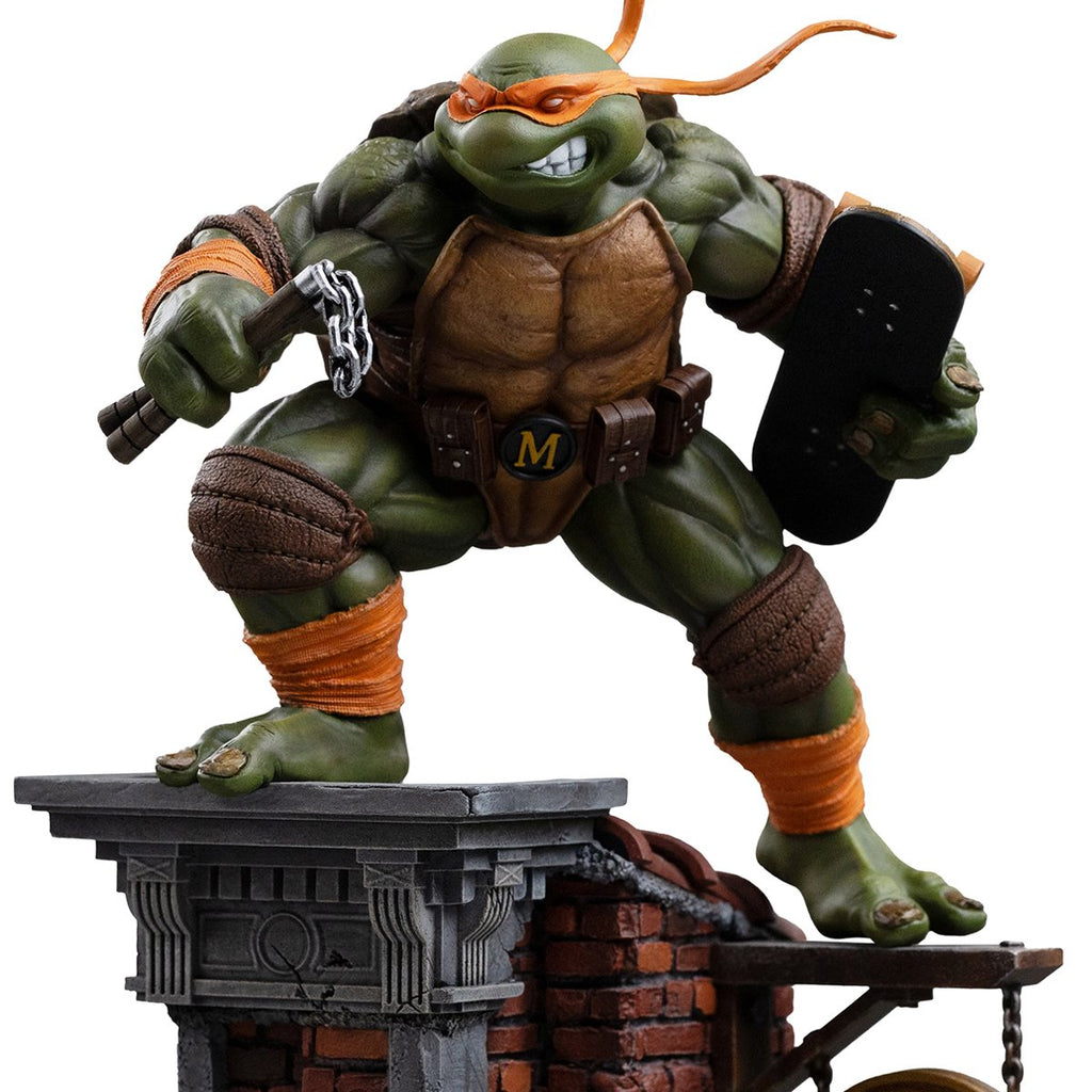 Teenage Mutant Ninja Turtles Michelangelo Unleashed 1:10 Art Scale Limited Edition Statue
