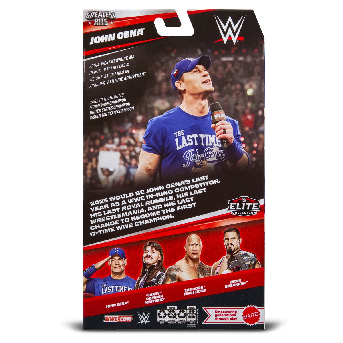 WWE Elite Collection Greatest Hits 2026 Action Figure Case of 8