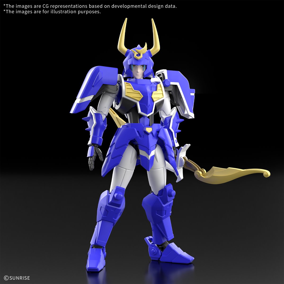 30 Minutes Fantasy Yoroi-Shinden Samurai Troopers Kaito of the Sky Model Kit