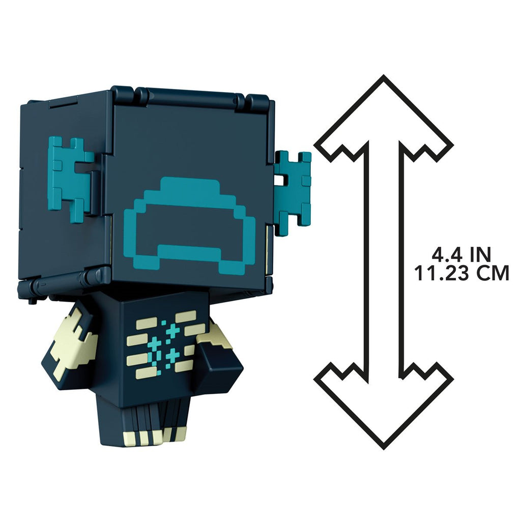 Minecraft Skulk Catalyst/Warden Flippin' Figs Action Figure
