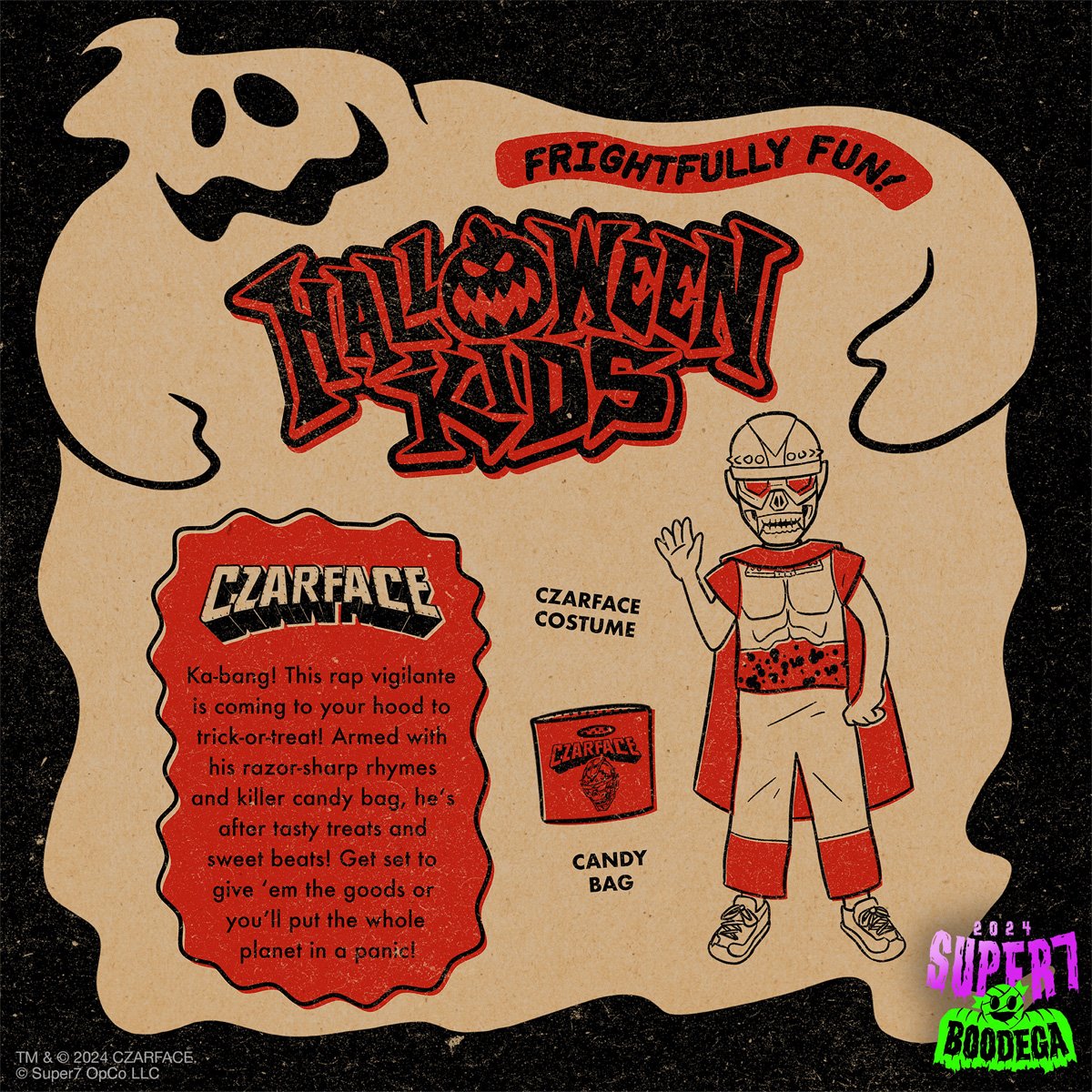 Halloween Kids Czarface Boy 3 3/4-Inch ReAction Figure