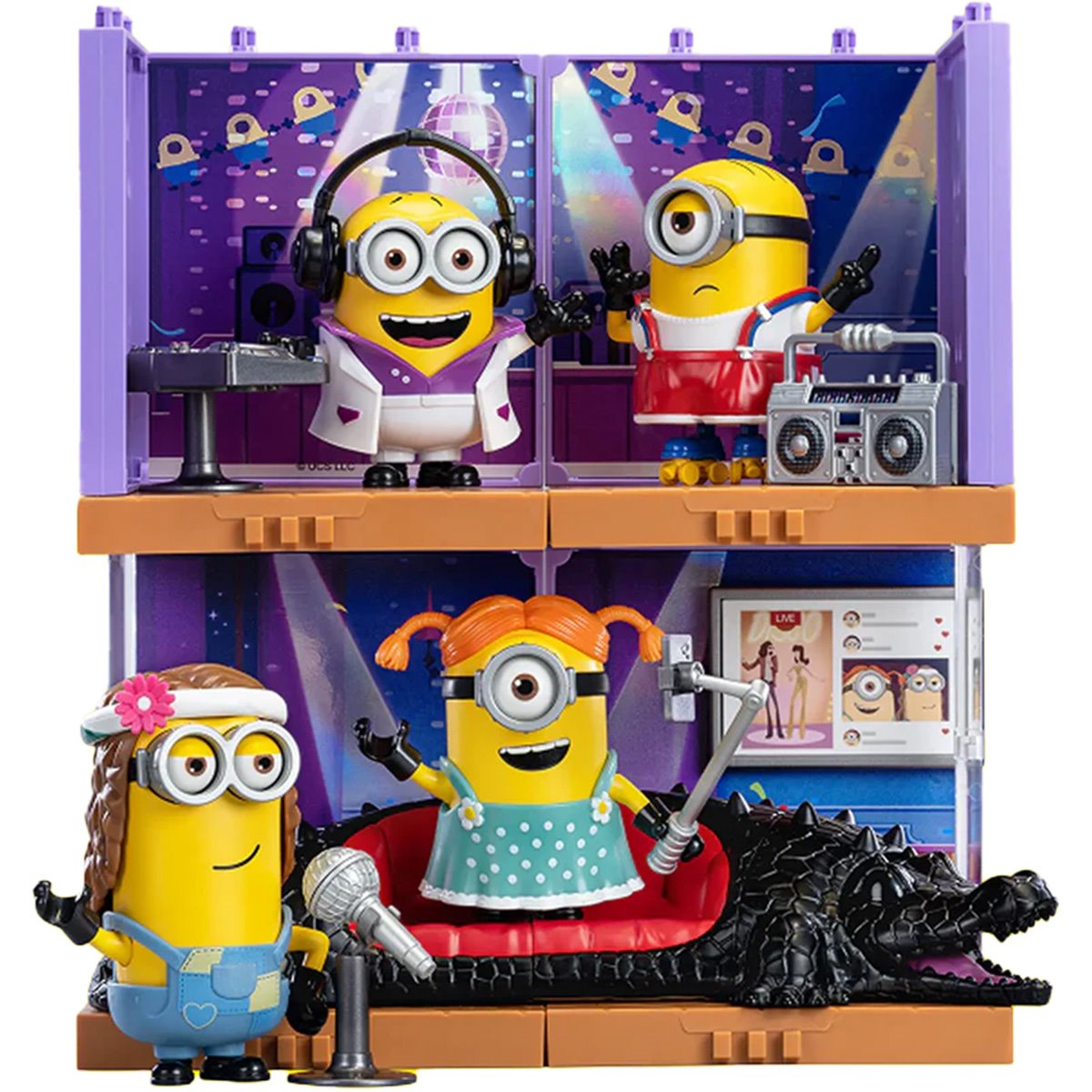 Minions PreCool Wave 2 Celebration Party Mini Model Kit Case of 8