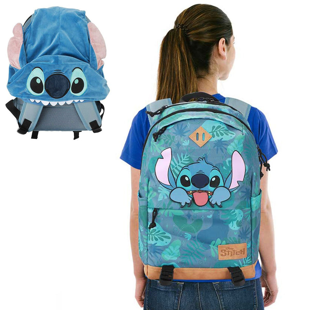 Lilo & Stitch Stitch Tropical Hooded Backpack